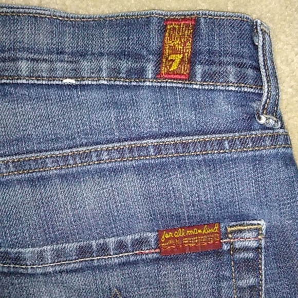 7 for all mankind "A" Pkt Relaxed button fly Denim - Picture 3 of 7